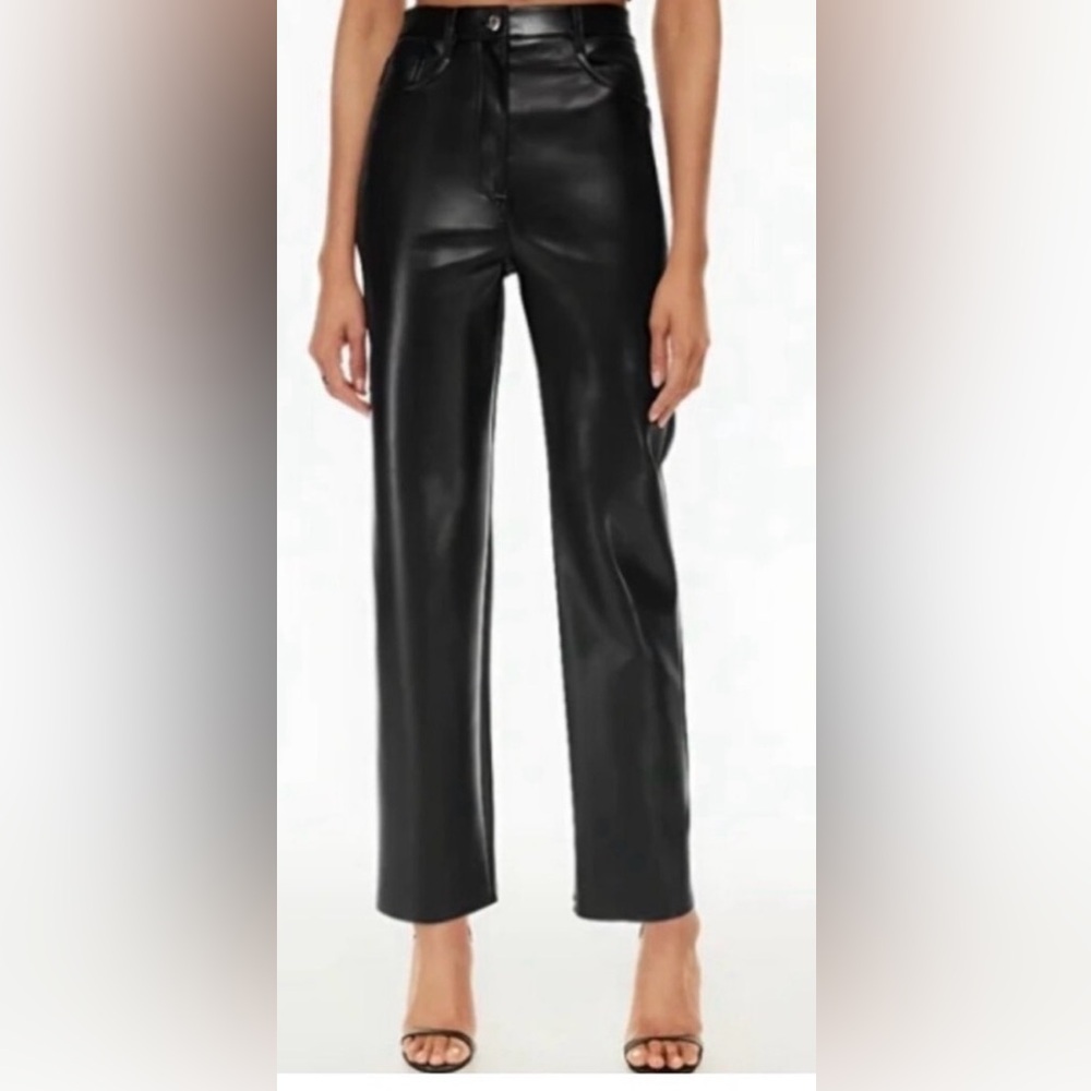 Aritzia Faux Leather Pants Wilfred sz 2